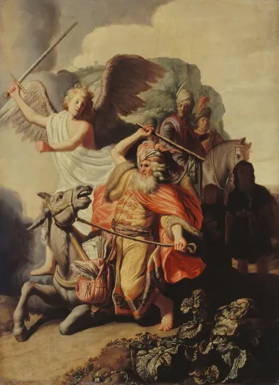 The Donkey Of The Prophet Balaam