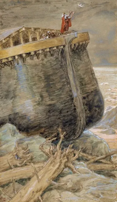 The Dove Returns To Noah