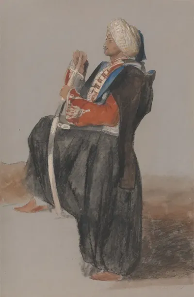 The Dragoman Of Mr Moore English Consul At Beyrout