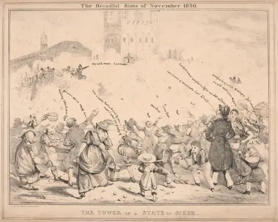 The Dreadful Riots Of November 1830 The Tower In A State Of Siege