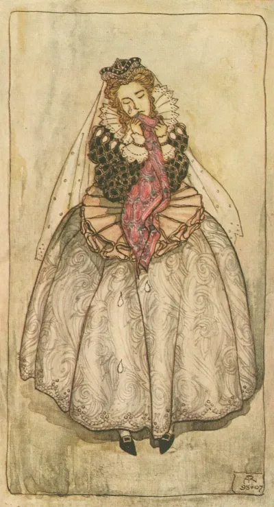 The Duchess Shed Tears Large As Marrow Fat Peas