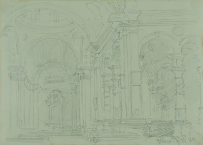 The Duomo At Brescia Interior