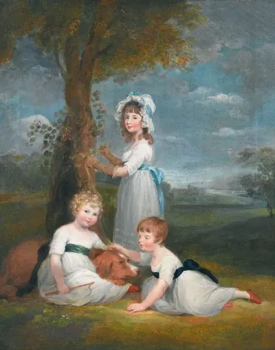 The Earl Of Lincoln And His Sisters