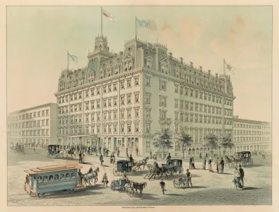 The Ebbitt House Washington City D C U S A