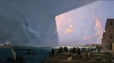 The Eclipse Of The Sun In Venice July 6 1842