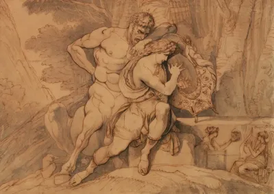 The Education Of Achilles By Chiron