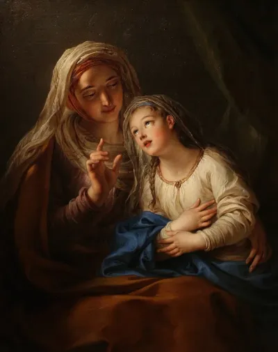 The Education Of The Virgin Mary