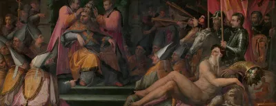 The Election Of Giovanni De Medici To Papacy