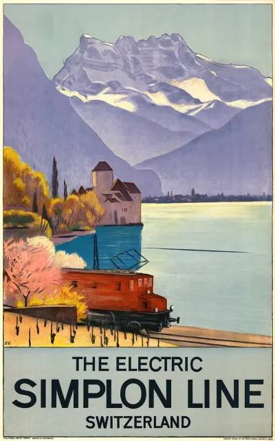 The Electric Simplon Line Switzerland