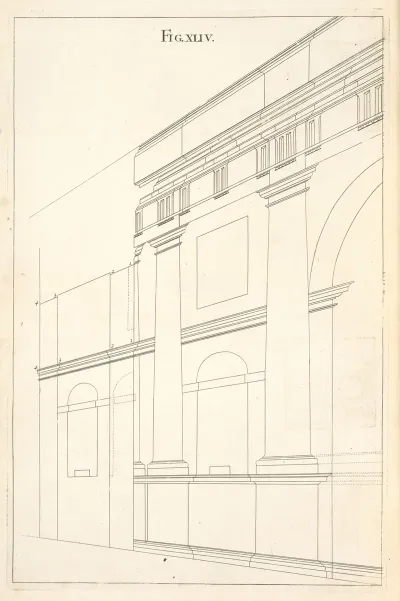 The Elevation Of The Forty First Figure In Perspective