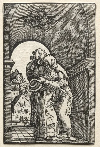 The Embrace Of Joachim And Anne At The Golden Gate