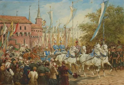 The Emperor Entering Krakow