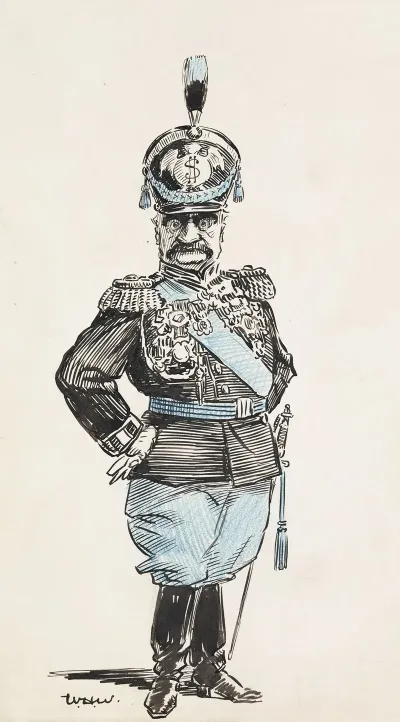 The Emperor In The Uniform Of The Philadelphia Invincibles