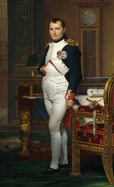 The Emperor Napoleon In His Study At The Tuileries
