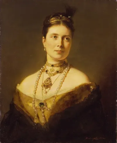 The Empress Frederick Of Germany As Crown Princess Of Prussia