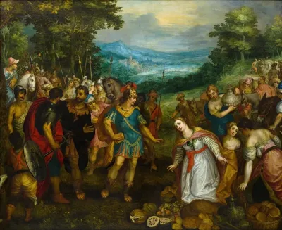 The Encounter Of David And Abigail