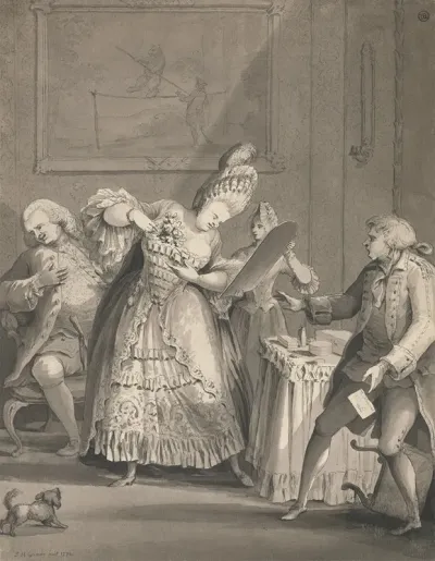 The English Lady At Paris