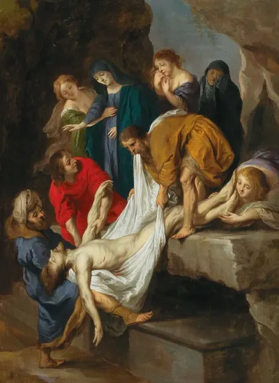 The Entombment Of Christ 6
