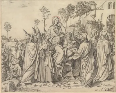 The Entrance Of Christ Into Jerusalem
