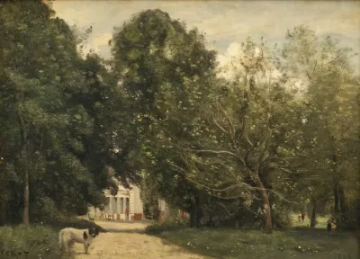 The Entrance To M Dubuissons Villa At Brunoy