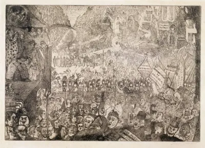 The Entry Of Christ Into Brussels