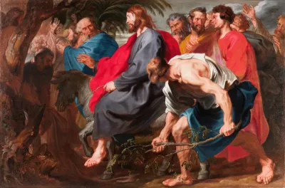 The Entry Of Christ Into Jerusalem