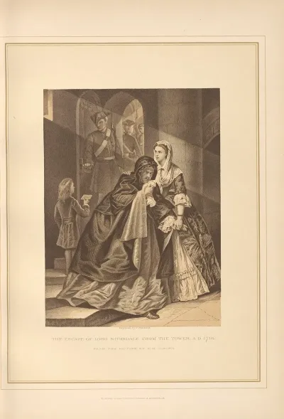 The Escape Of Lord Nithsdale From The Tower A D 1716 Miss E M Osborne