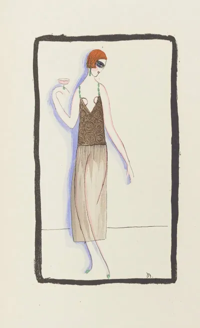 The Essence Of The Mode Of The Day Paris 1920 Pl 09