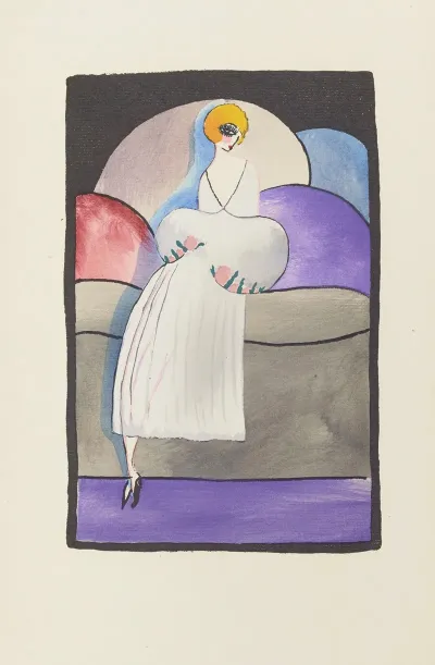 The Essence Of The Mode Of The Day Paris 1920 Pl 16
