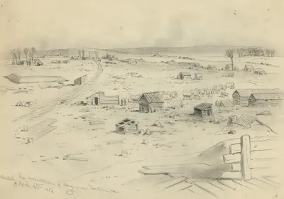 The Evacuation Of Manassas Junction Va