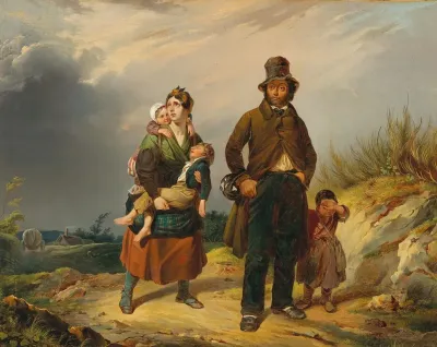 The Evicted Family