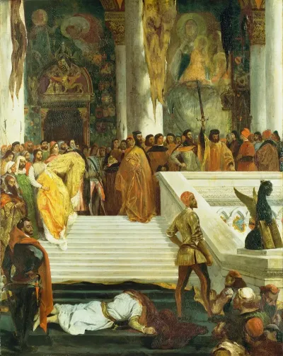 The Execution Of The Doge Marino Faliero