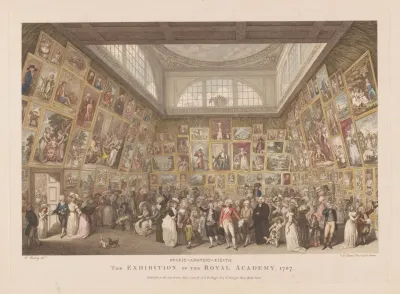 The Exhibition Of The Royal Academy 1787