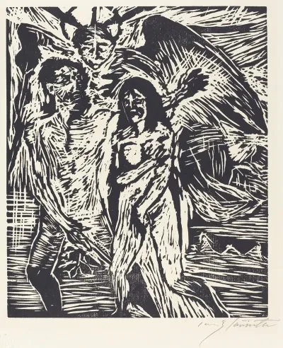 The Expulsion From Paradise Austreibung Aus Dem Paradies