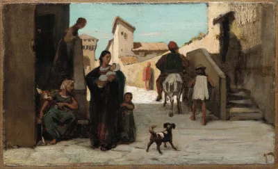 The Fable Of The Miller His Son And The Donkey No 4