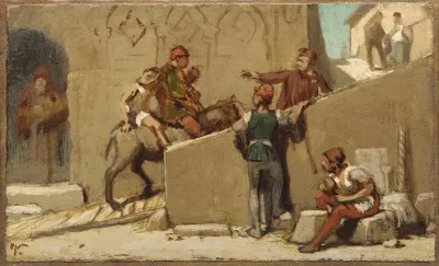 The Fable Of The Miller His Son And The Donkey No 5