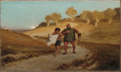 The Fable Of The Miller His Son And The Donkey No 8