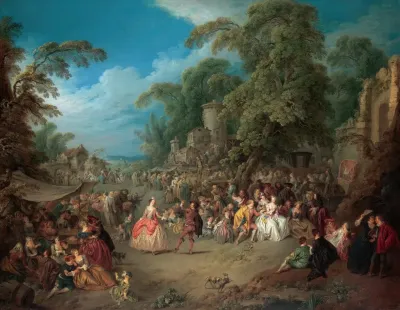 The Fair At Bezons