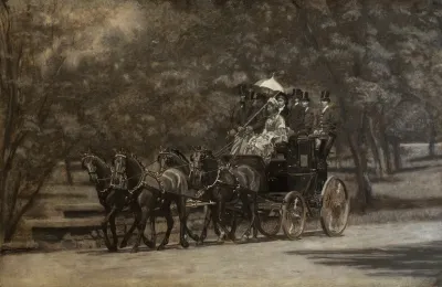 The Fairman Rogers Four In Hand A May Morning In The Park