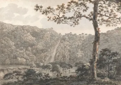 The Falls At Powerscourt Co Wicklow Ireland