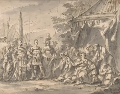 The Family Of Darius Before Alexander