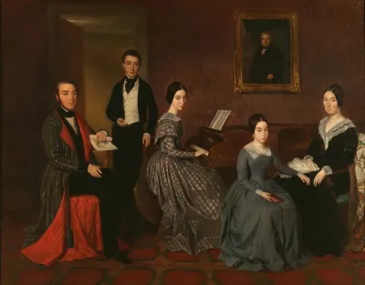 The Family Of Jorge Flaquer