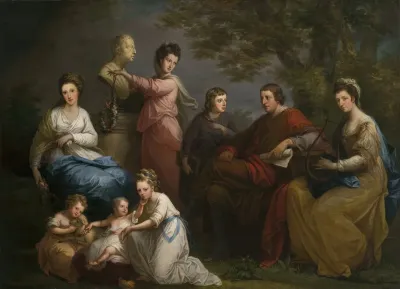 The Family Of The Earl Of Gower