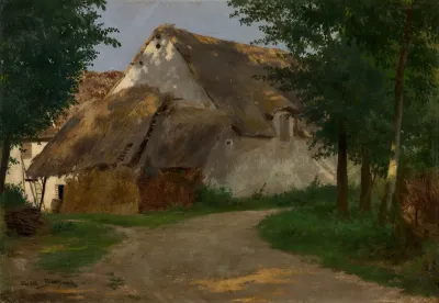The Farm At The Entrance Of The Wood