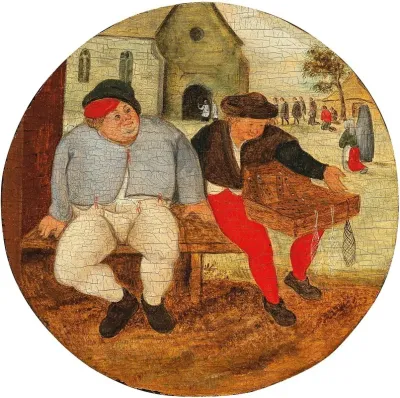 The Fat Peasant And The Merchant