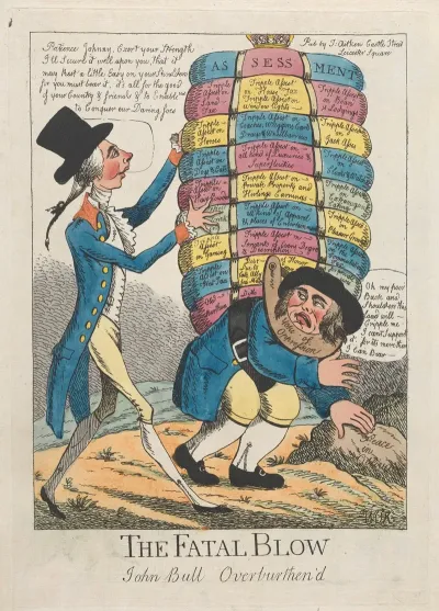 The Fatal Blow John Bull Overburthend