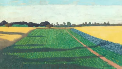 The Fields Plateau Of Red Cross