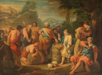 The Finding Of The Money In Benjamins Sack