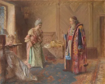 The First Curtsey