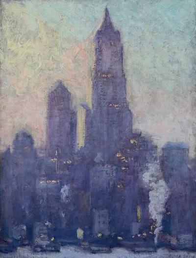The First Lights Woolworth Building